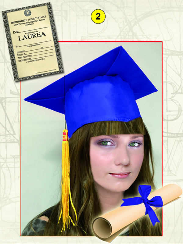 Graduation Cappello E Pergamena Laurea Brandgift Cappello Laurea C
